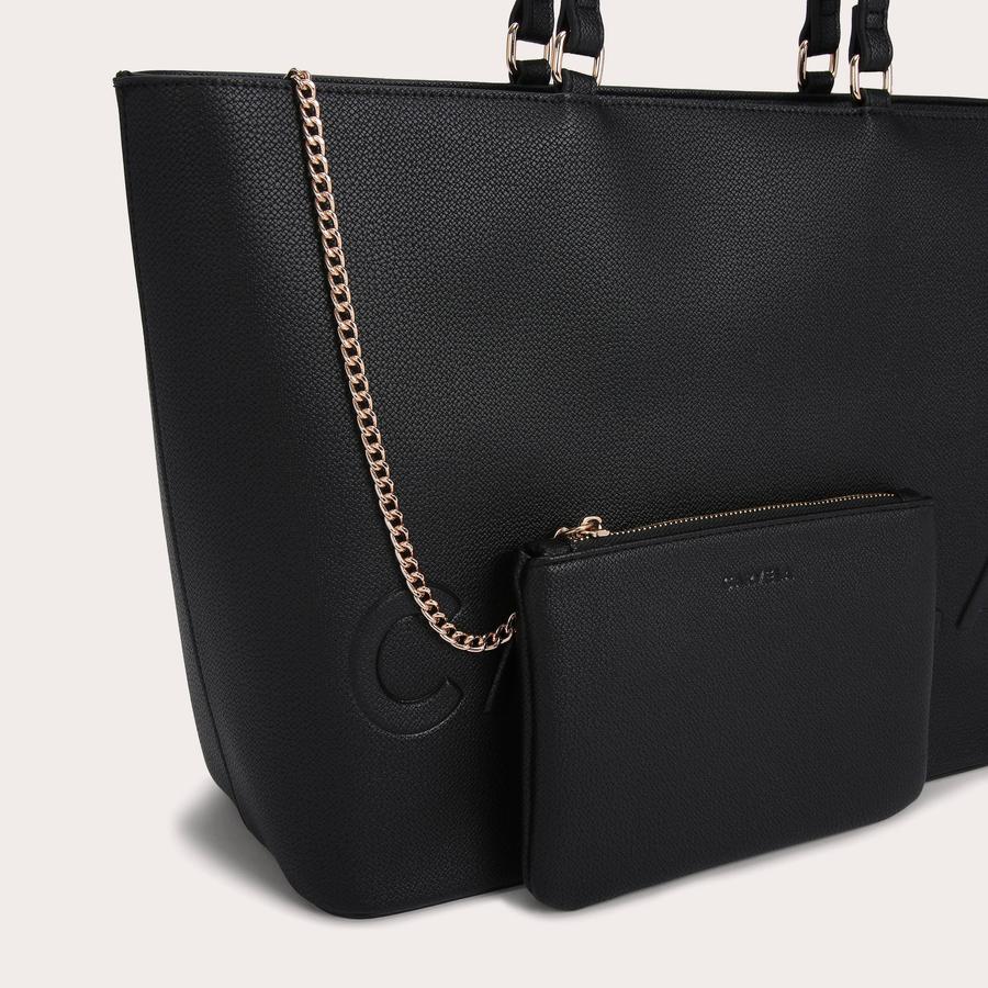 Carvela winged tote bag black sale