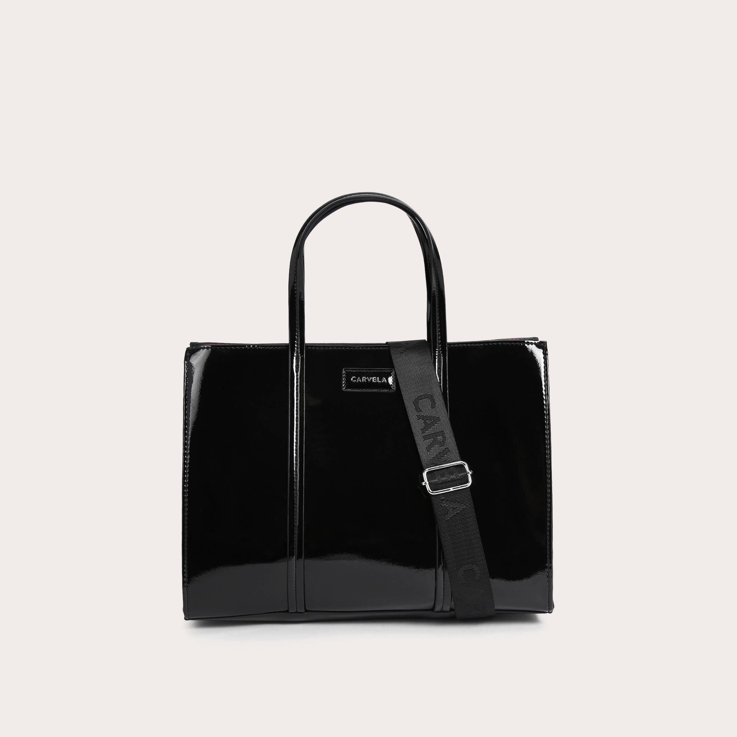 Carvela black tote discount bag