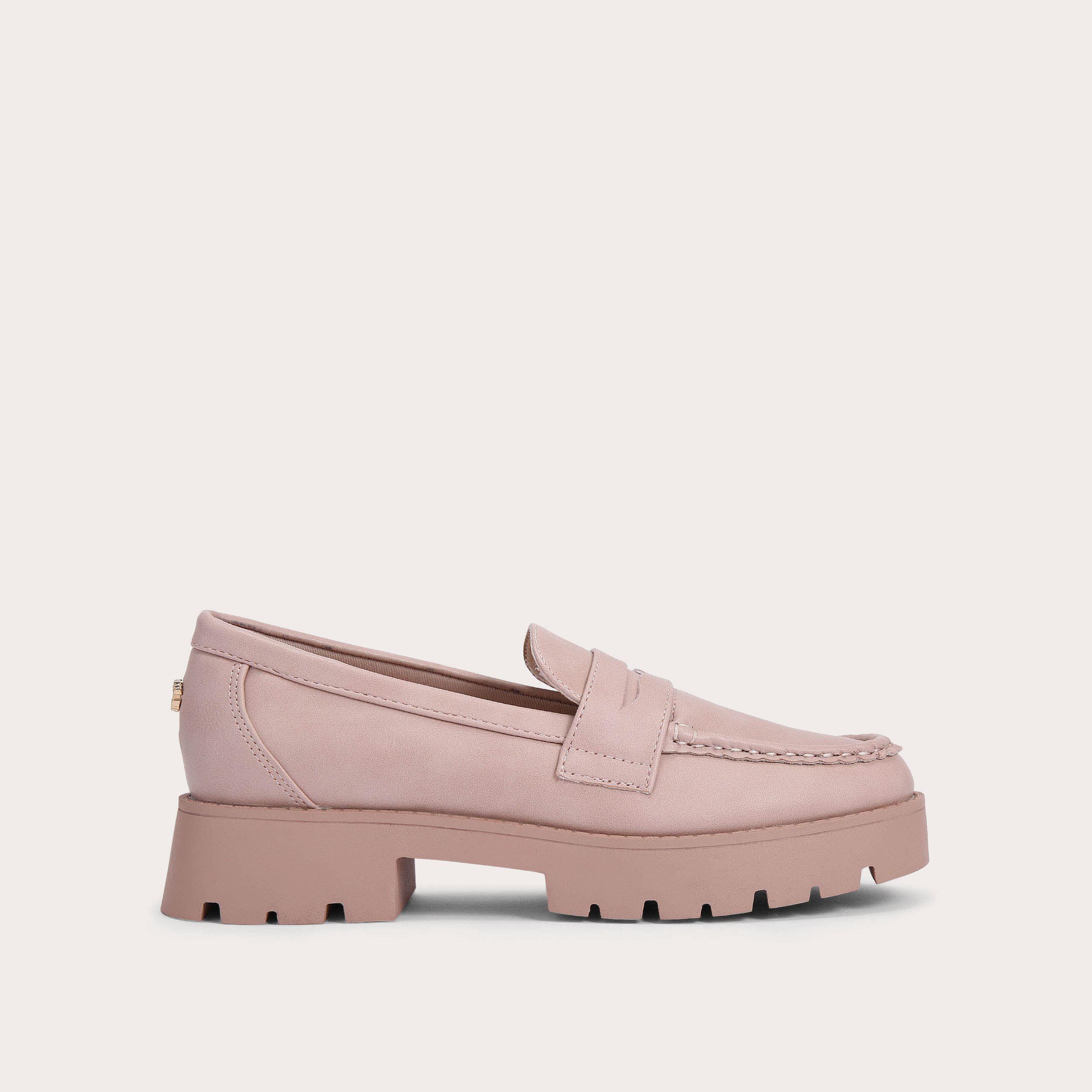 Blush pink cheap loafers womens