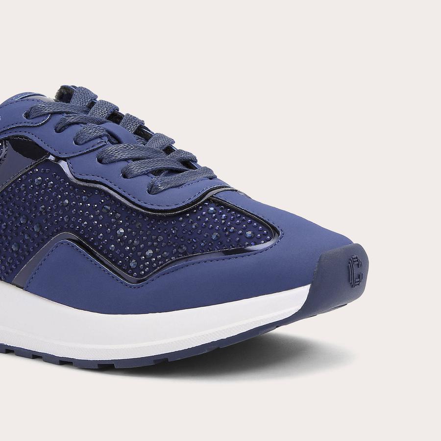 Carvela trainers navy deals