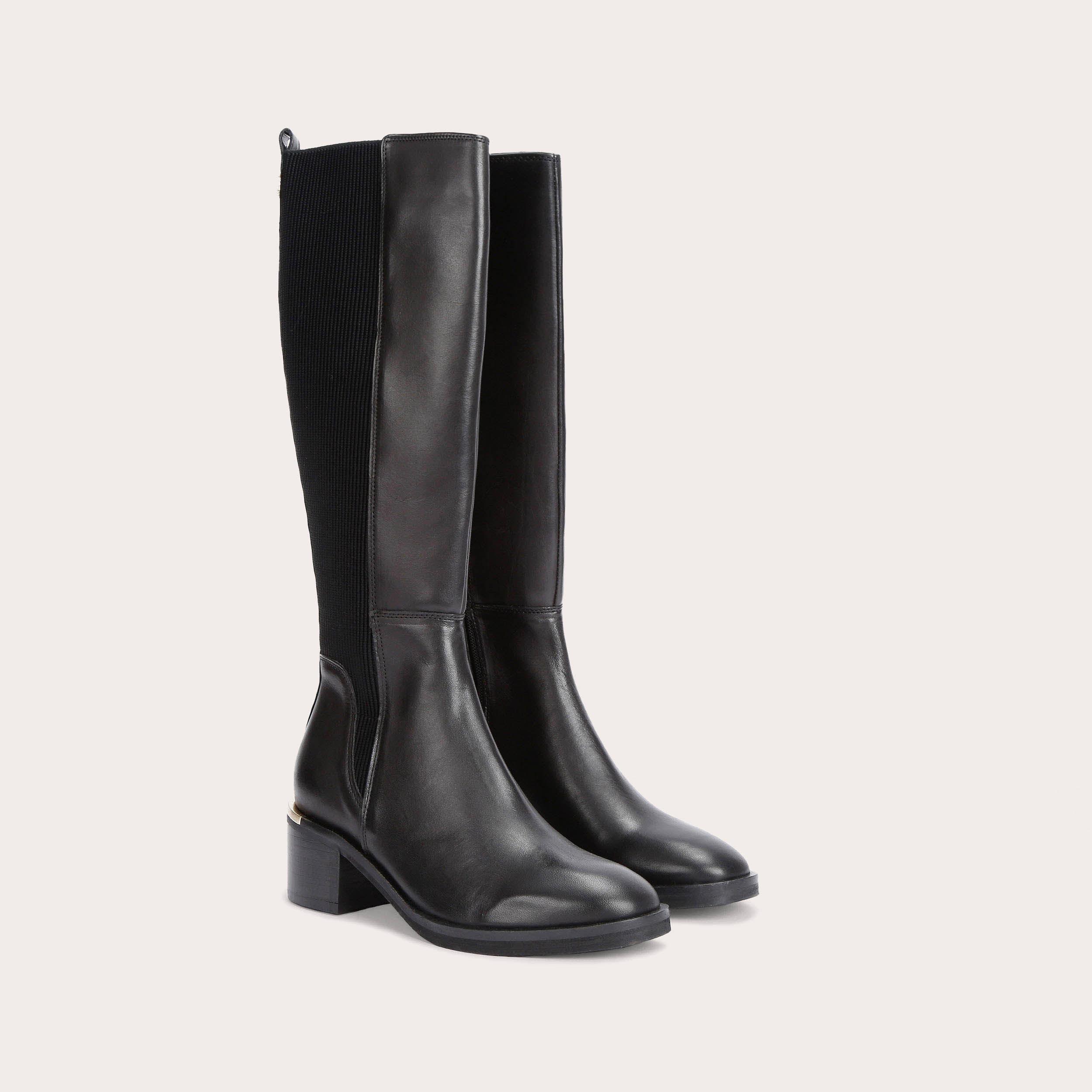 Carvela brown knee high boots best sale