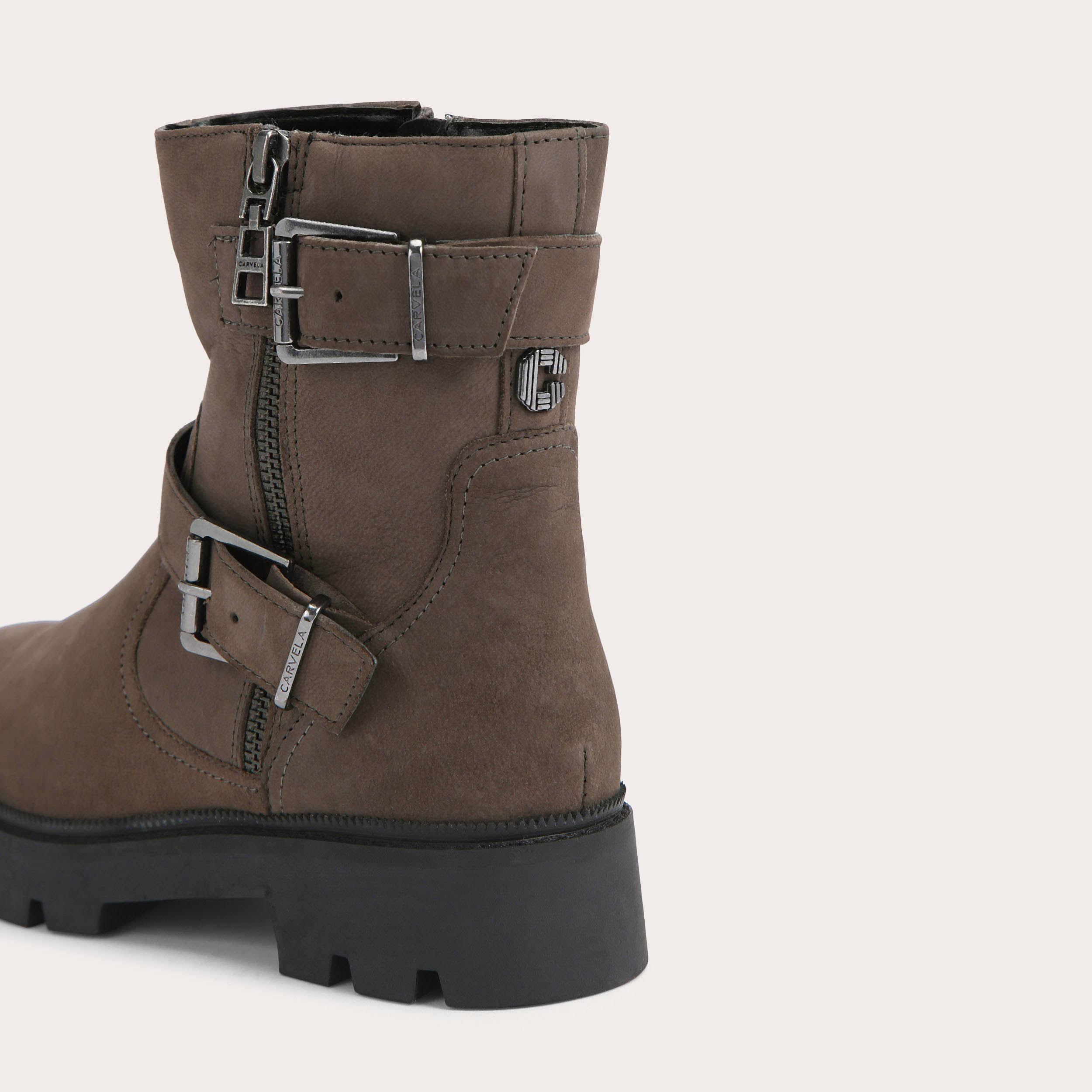 carvela strap biker boots