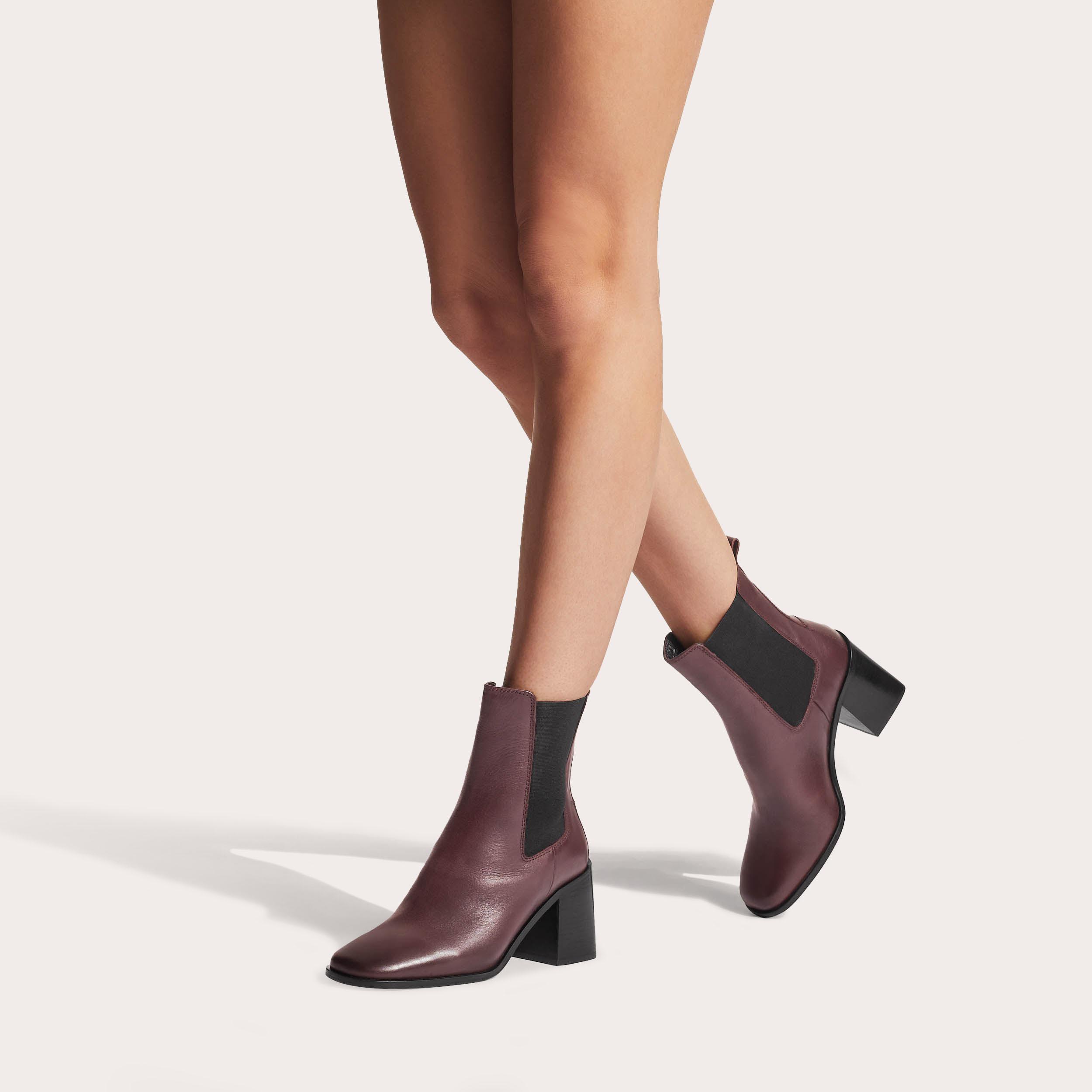 Carvela burgundy ankle on sale boots