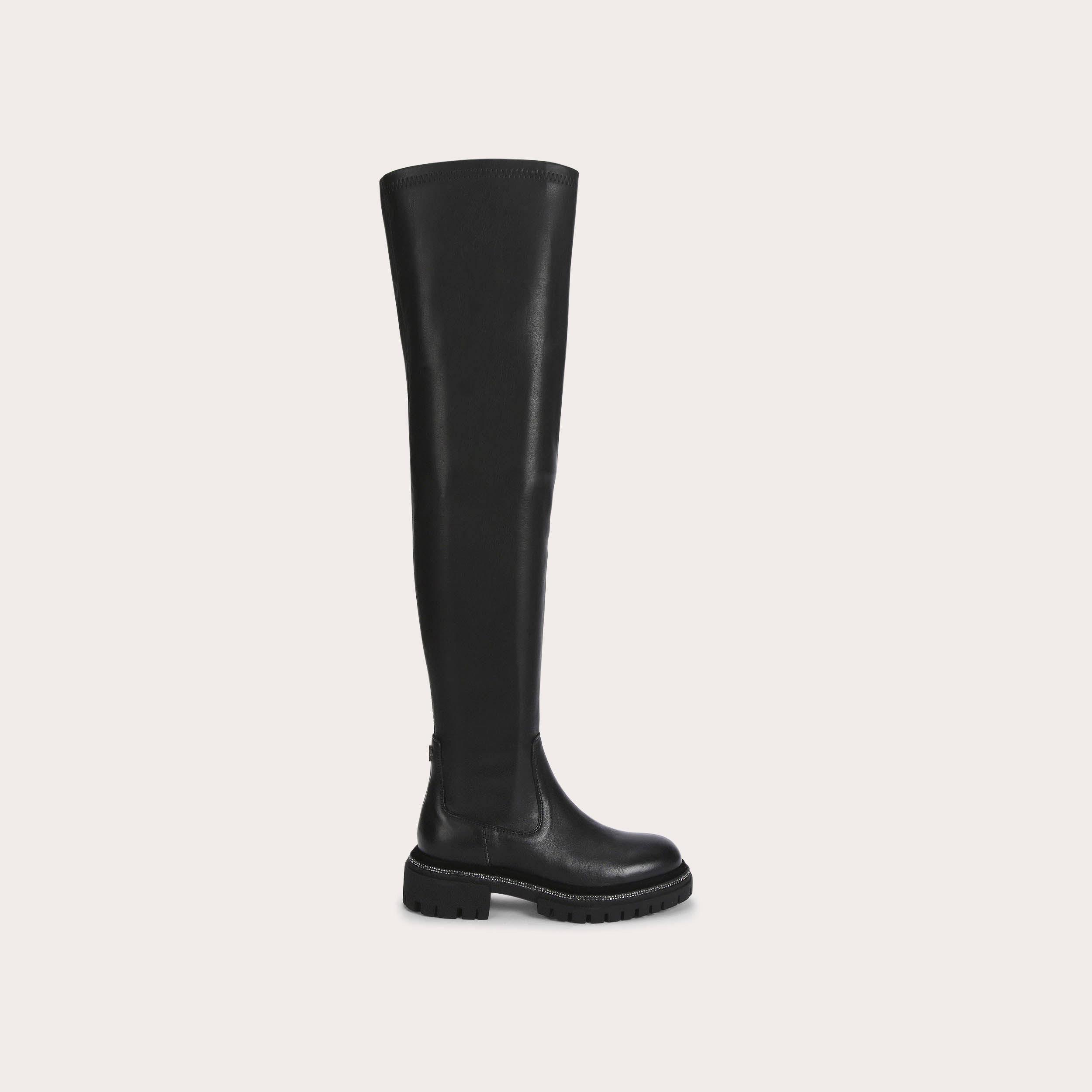 Carvela pacific over on sale the knee boots