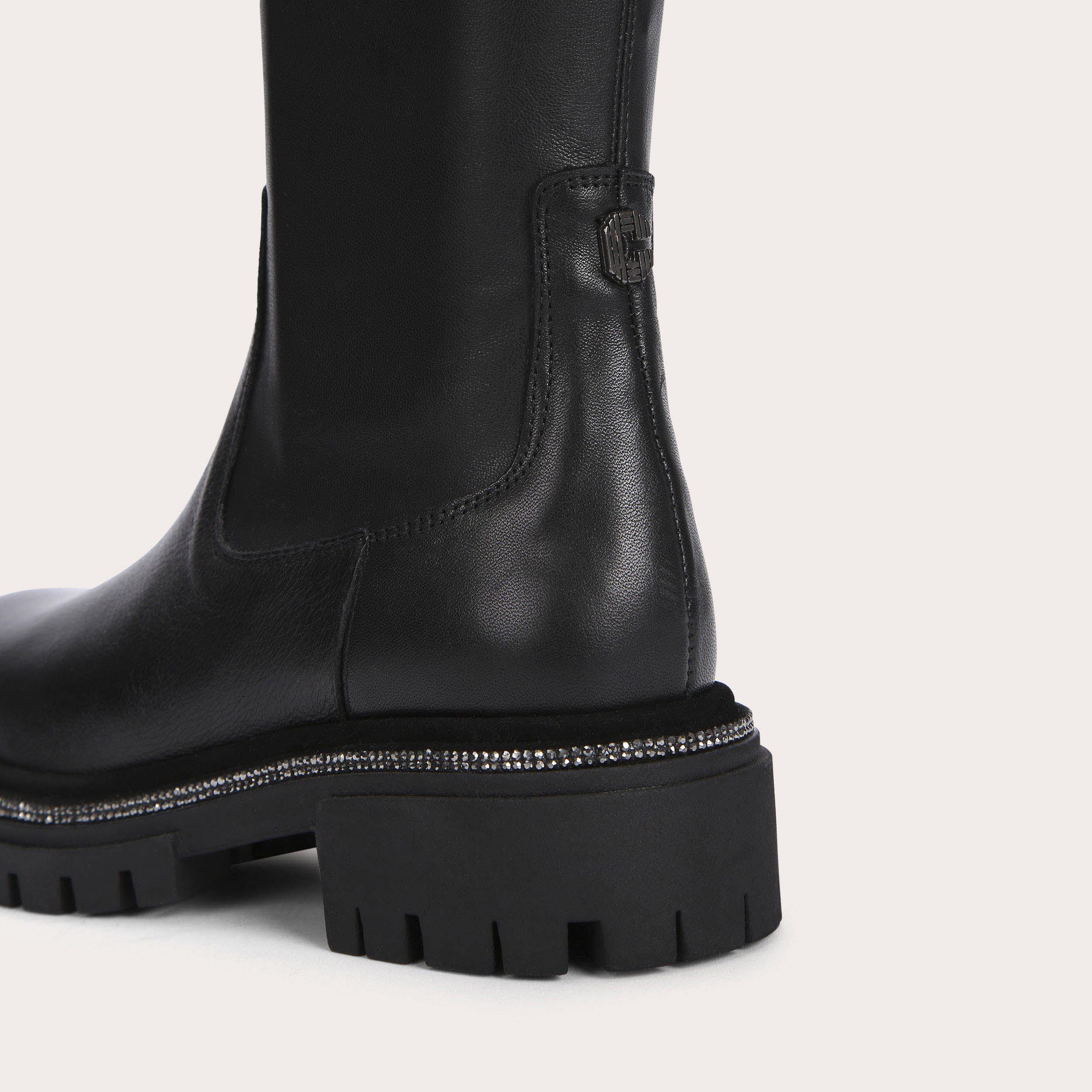 Carvela black store boots sale