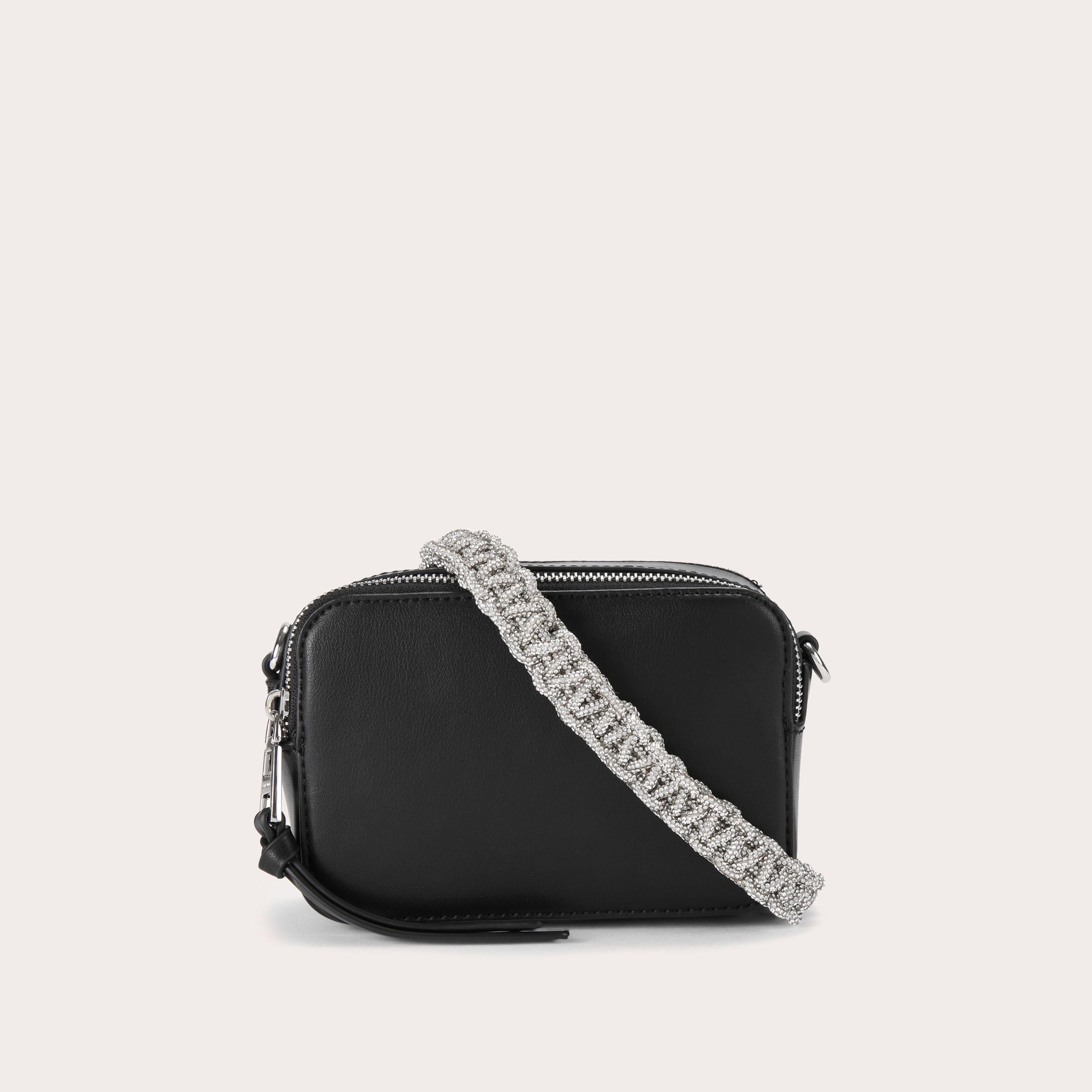 ICON MINI X BODY Black Cross Body Bag by CARVELA