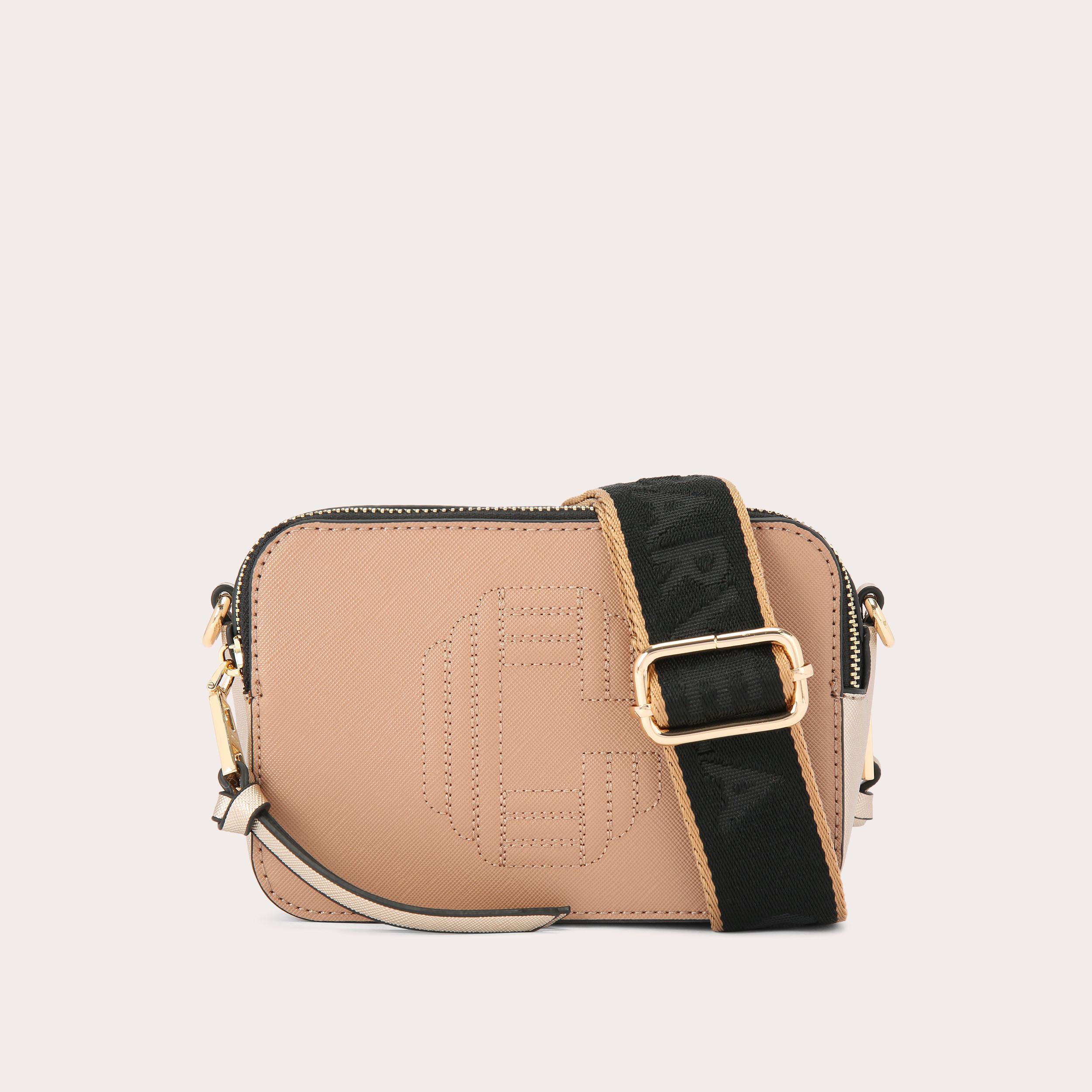 ボディーガルバ ICON MINI X BODY Camel Cross Body Bag by CARVELA