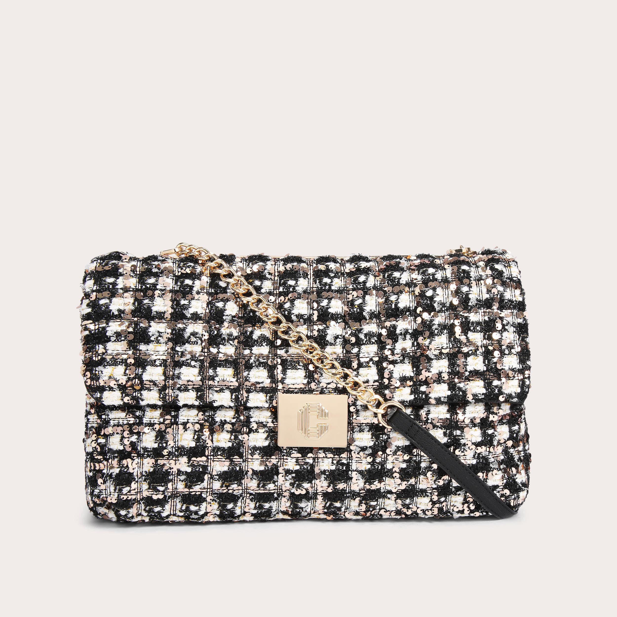 Carvela tweed bag sale