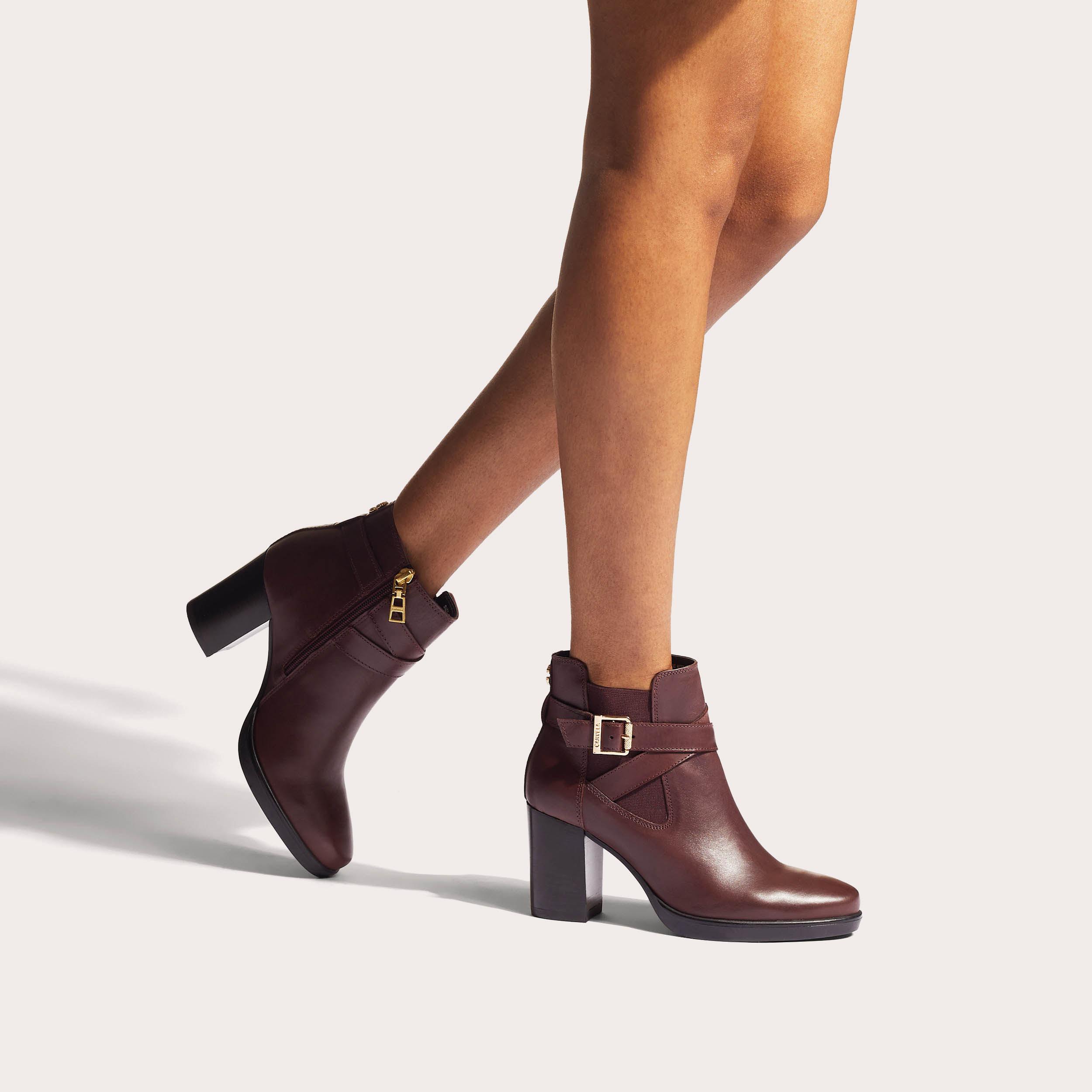 Carvela snail deals boots wine