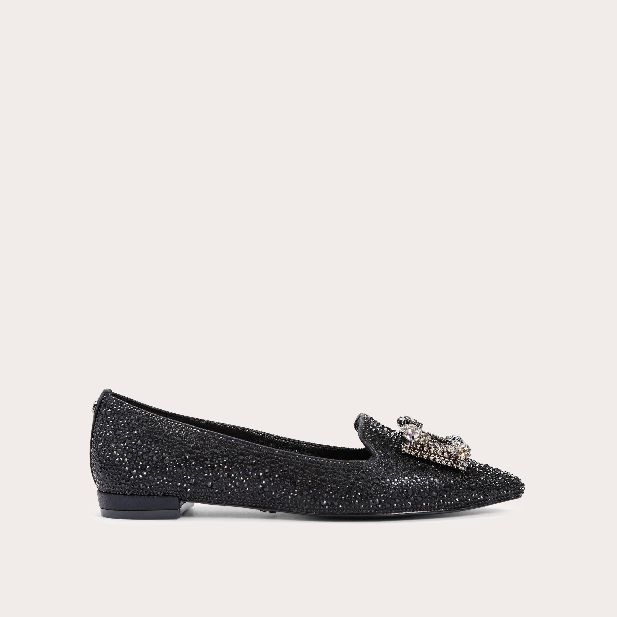 Carvela flat cheap black shoes