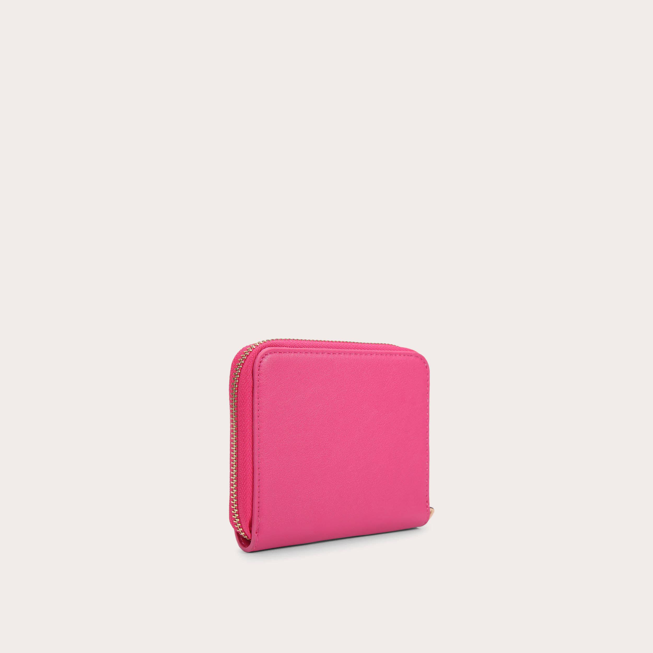 ICON SQ WALLET Fuchsia C Zip Around Square Wallet by CARVELA