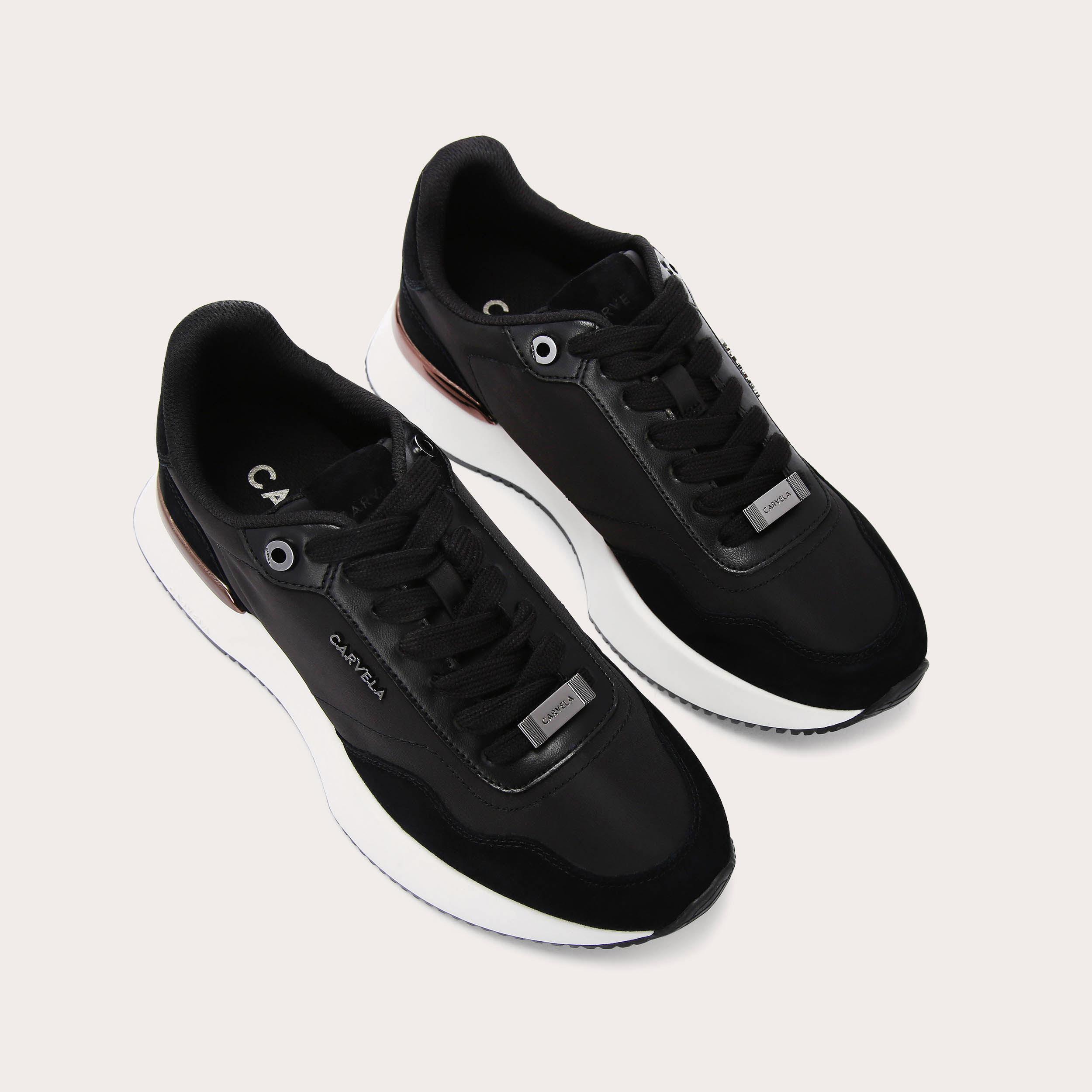 Carvela justified cheap trainers black