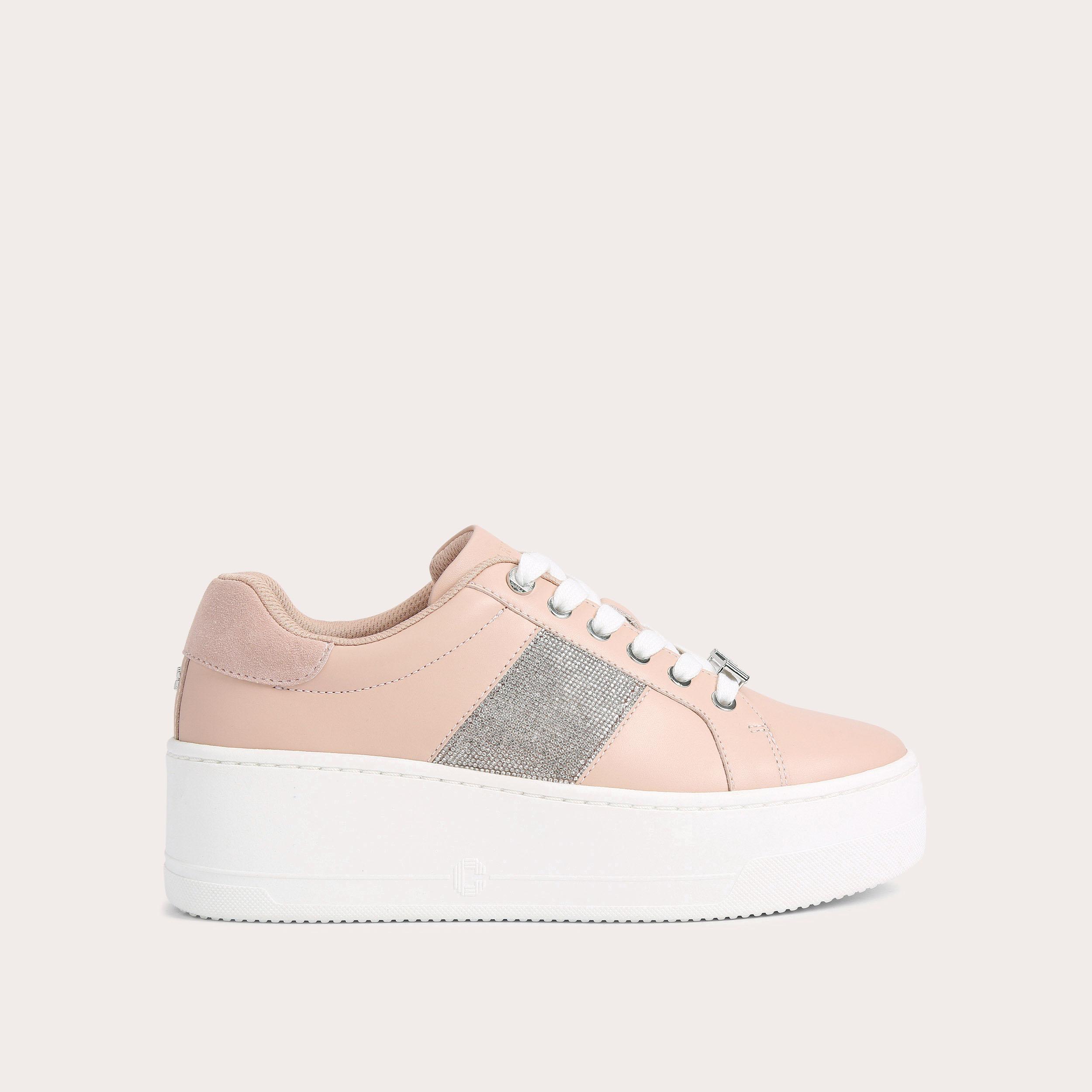 Carvela hot sale pink trainers