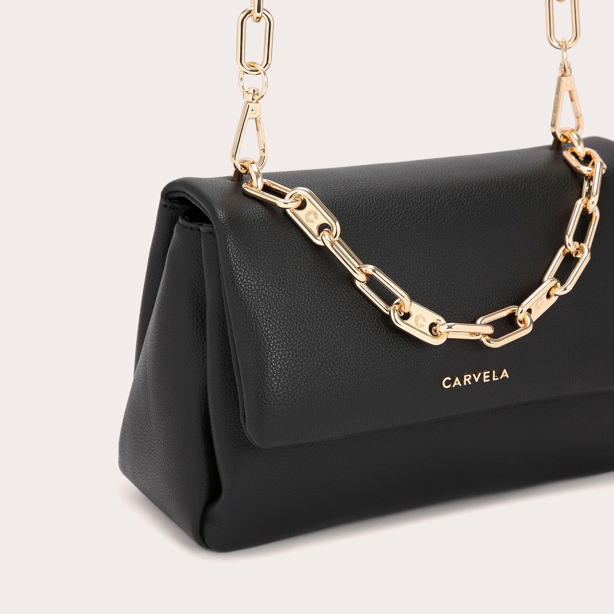 Carvela black shoulder on sale bag