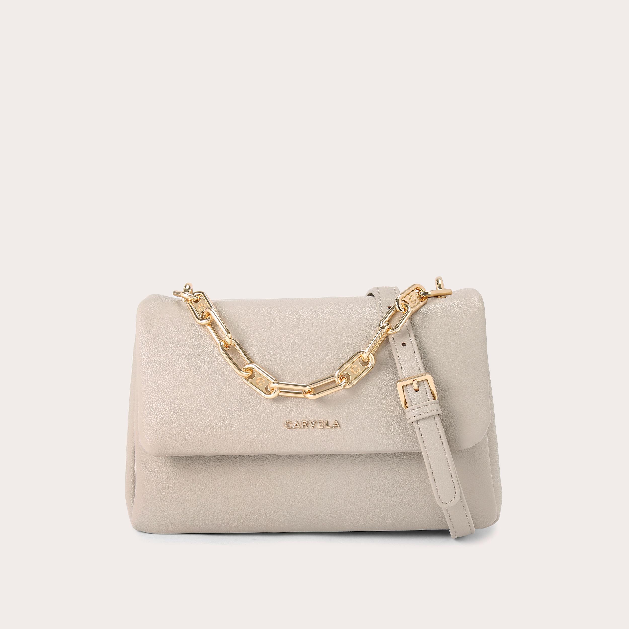 Carvela clearance taupe bag