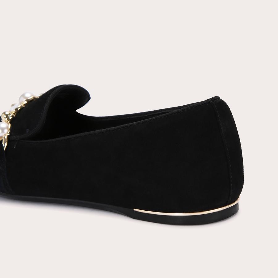 Carvela black suede shoes online