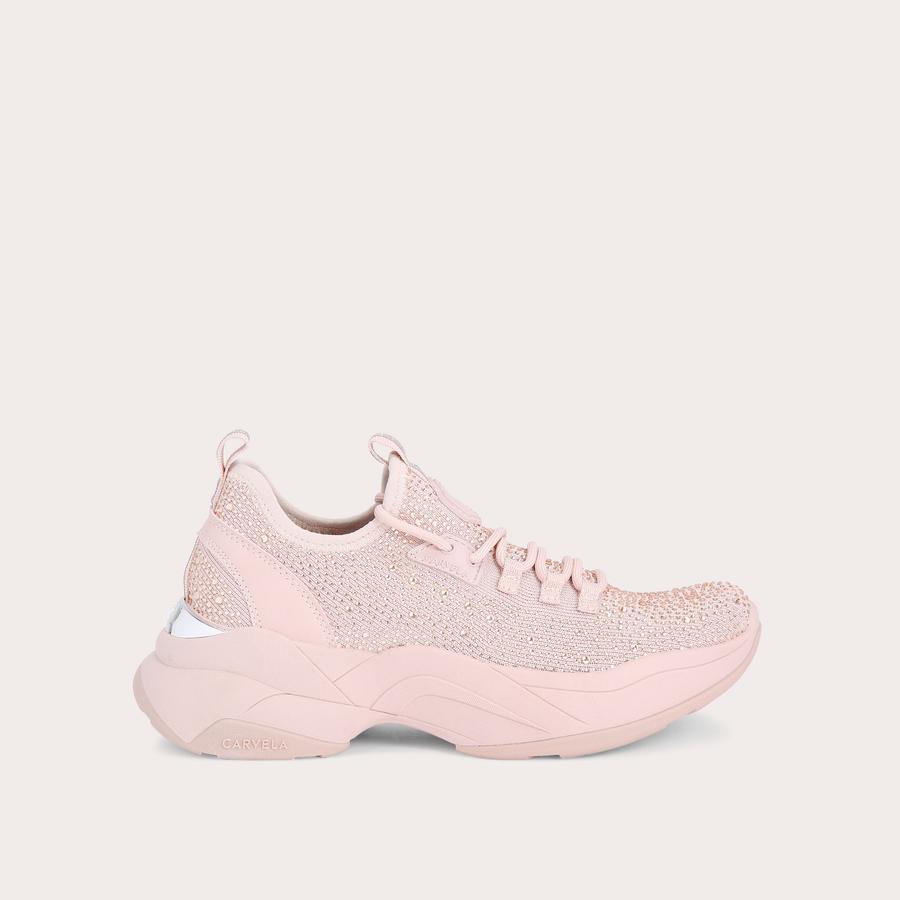 STRIKE JEWEL Pink Trainers by CARVELA