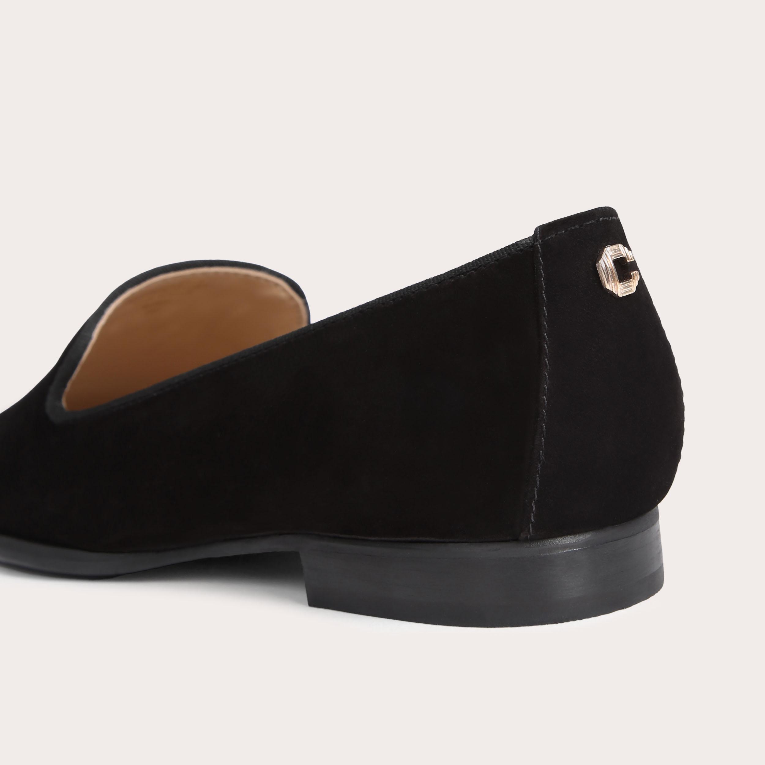 carvela black suede