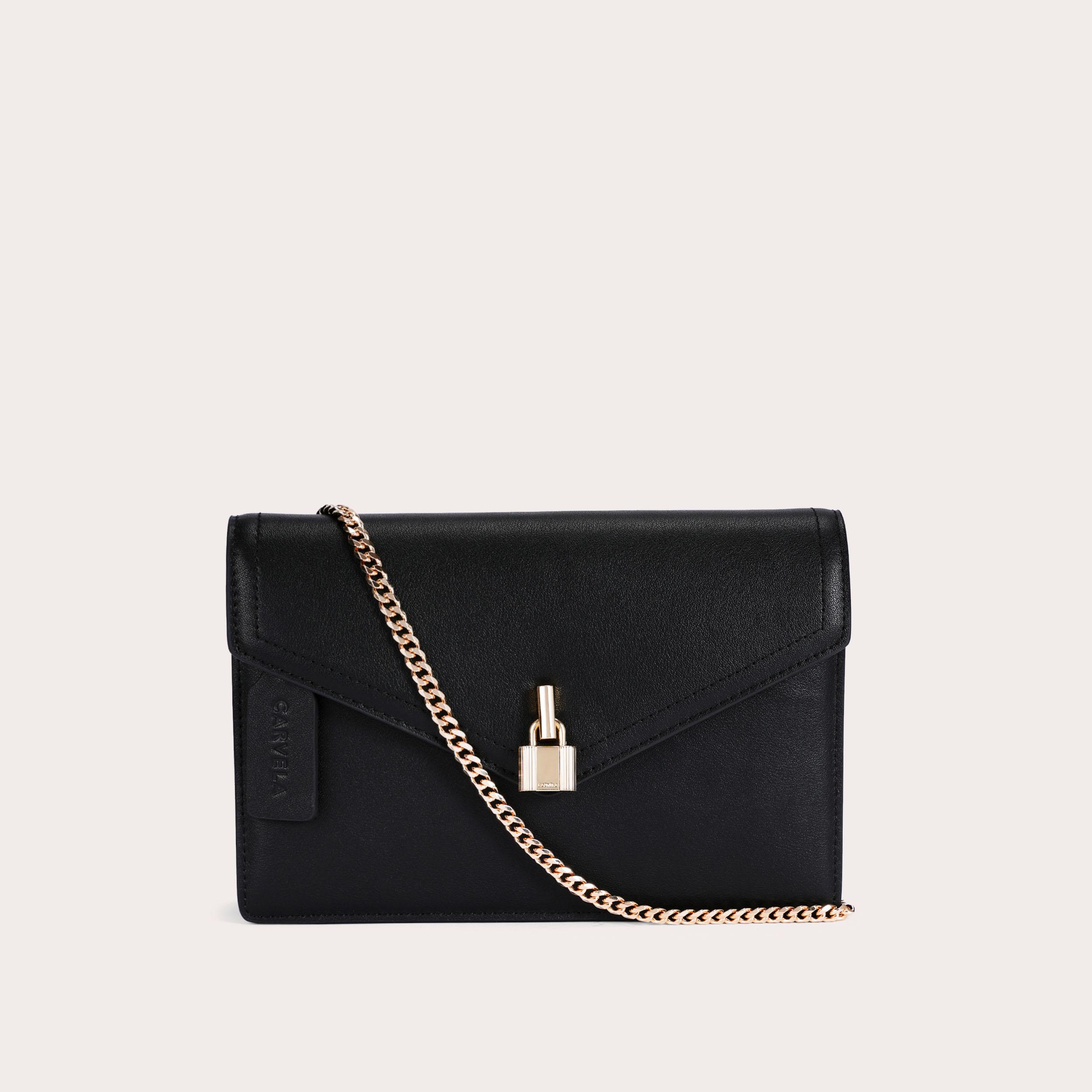 RAVELLO X BODY Black Cross Body Bag by CARVELA