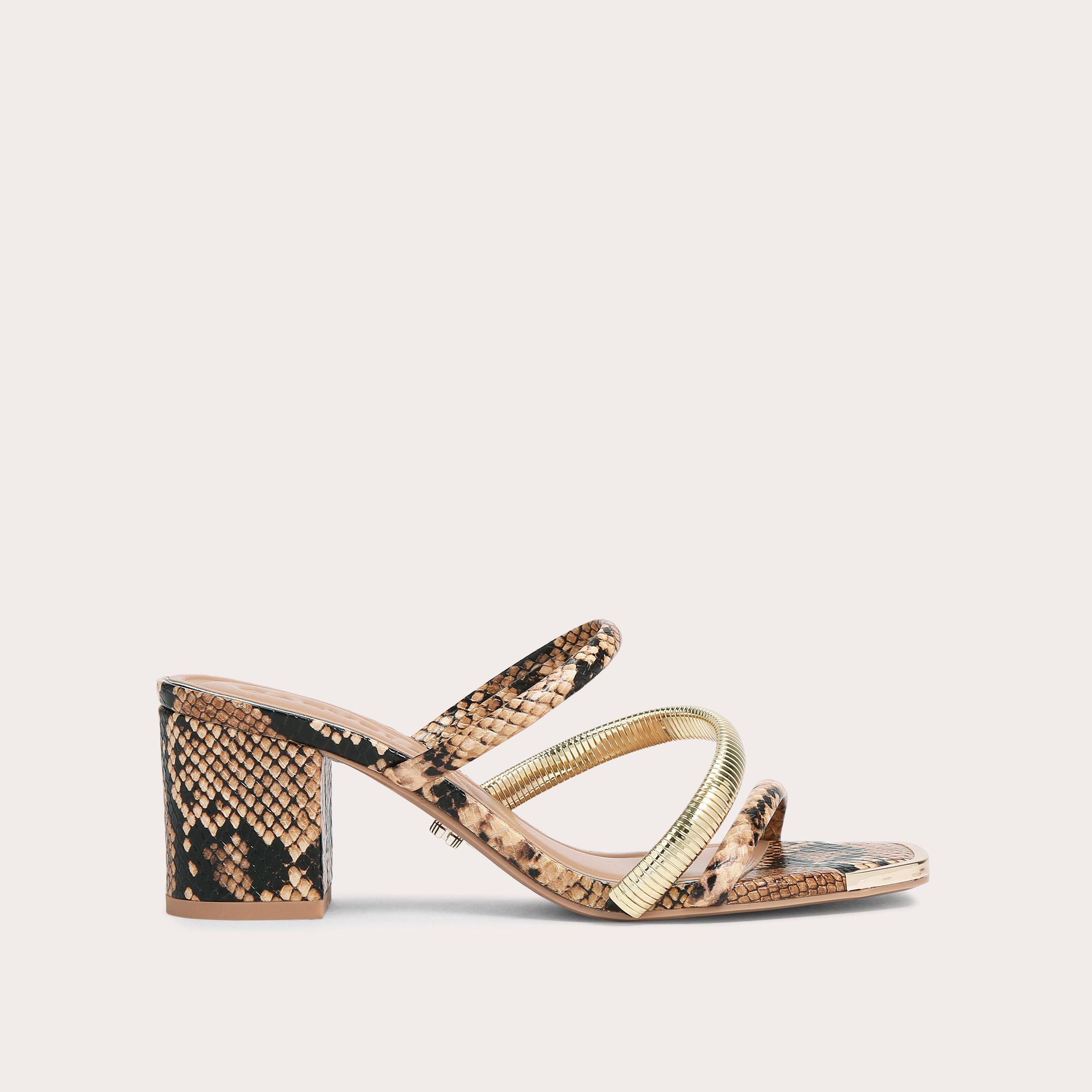 Carvela klever sandals tan leather online