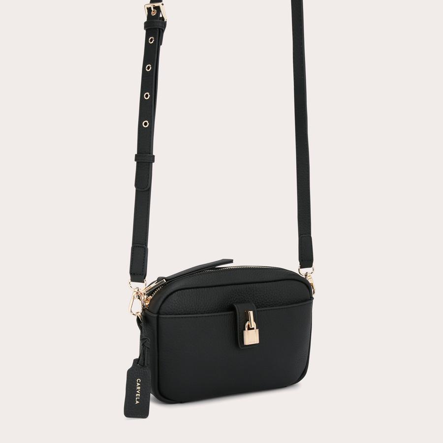 HENLEY CAMERA BAG Black Camera Bag by CARVELA