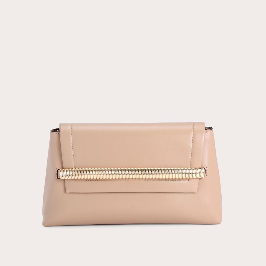 ROMA CLUTCH Brown Clutch Bag by CARVELA