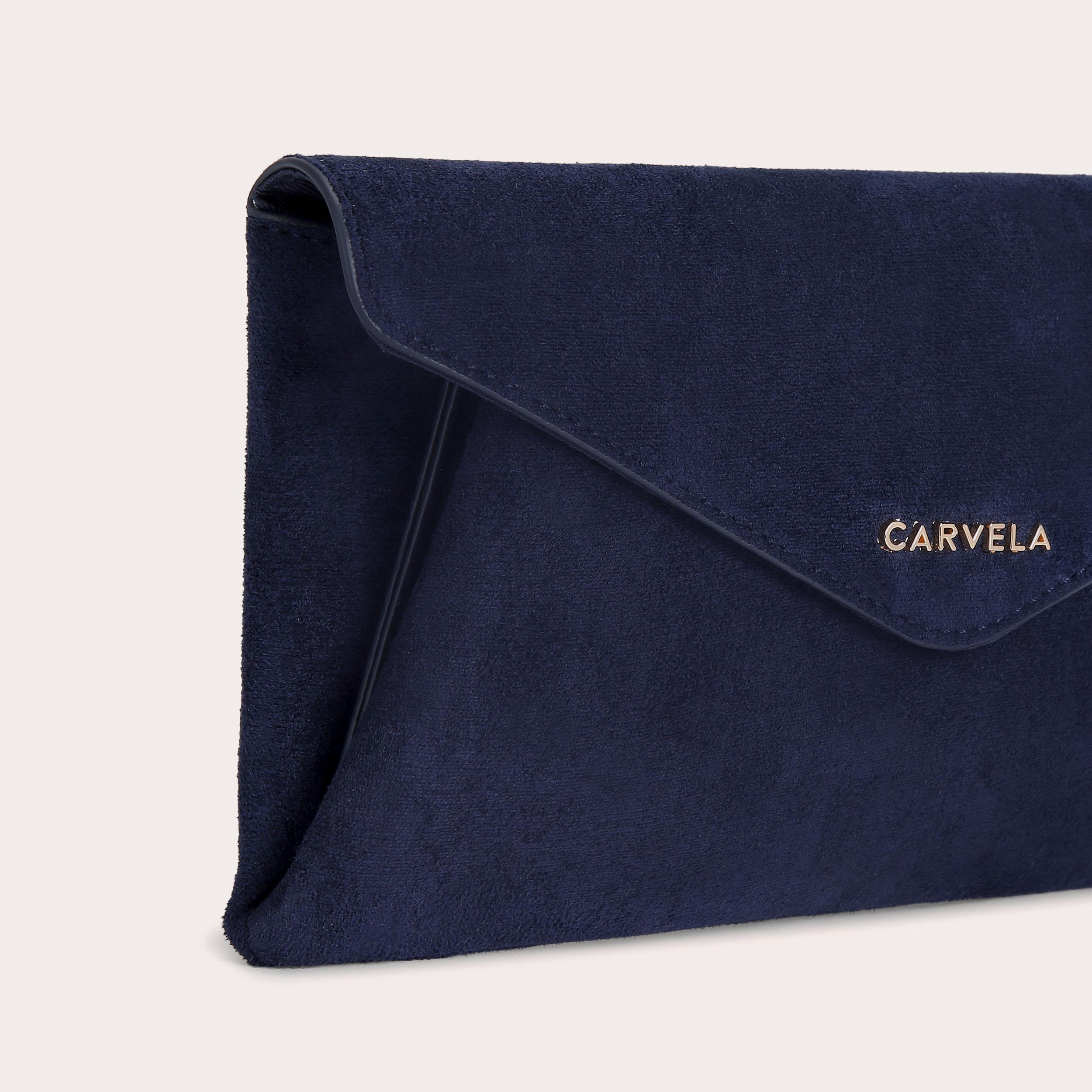 Carvela navy clutch bag new arrivals