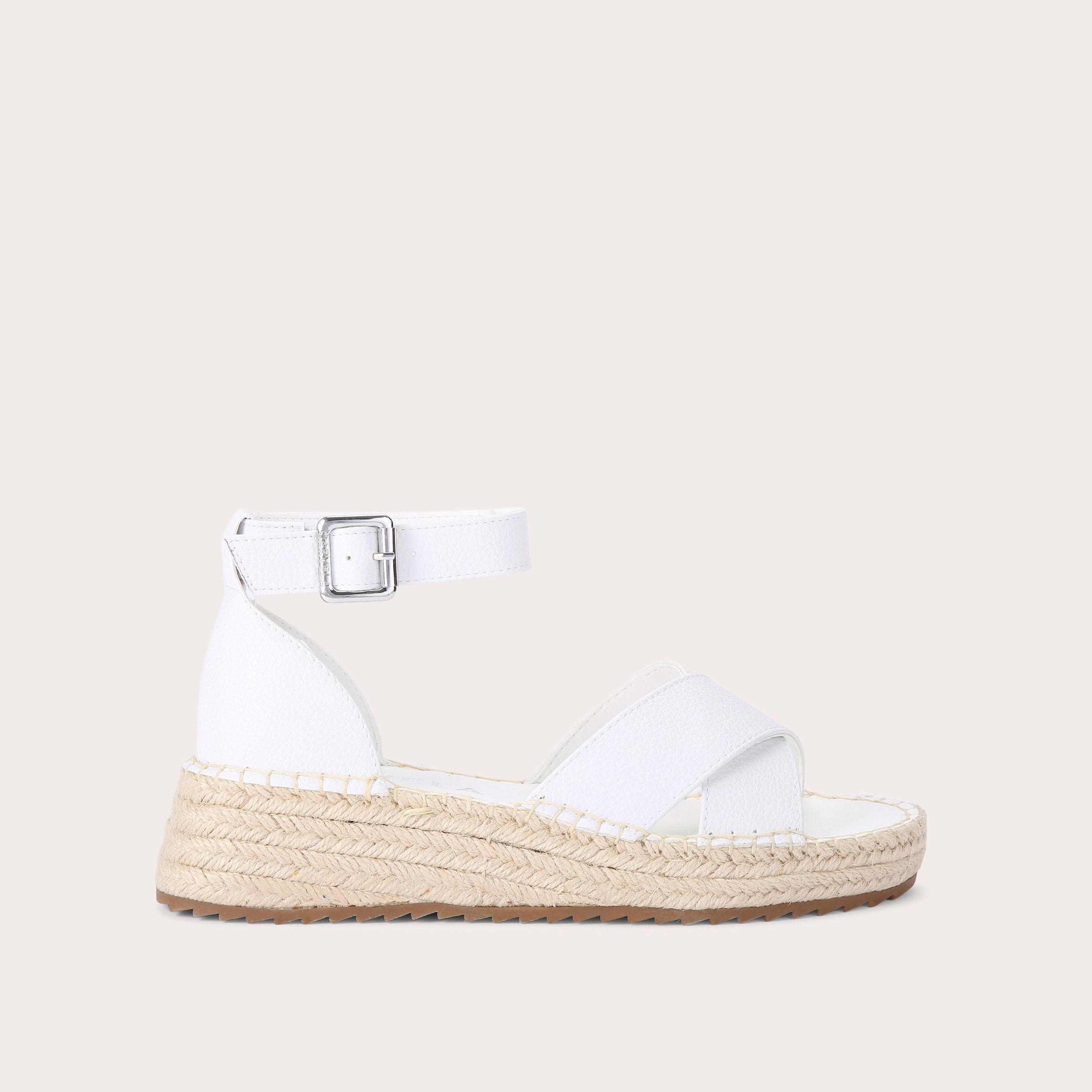 CATCH SANDAL White Sandals by CARVELA