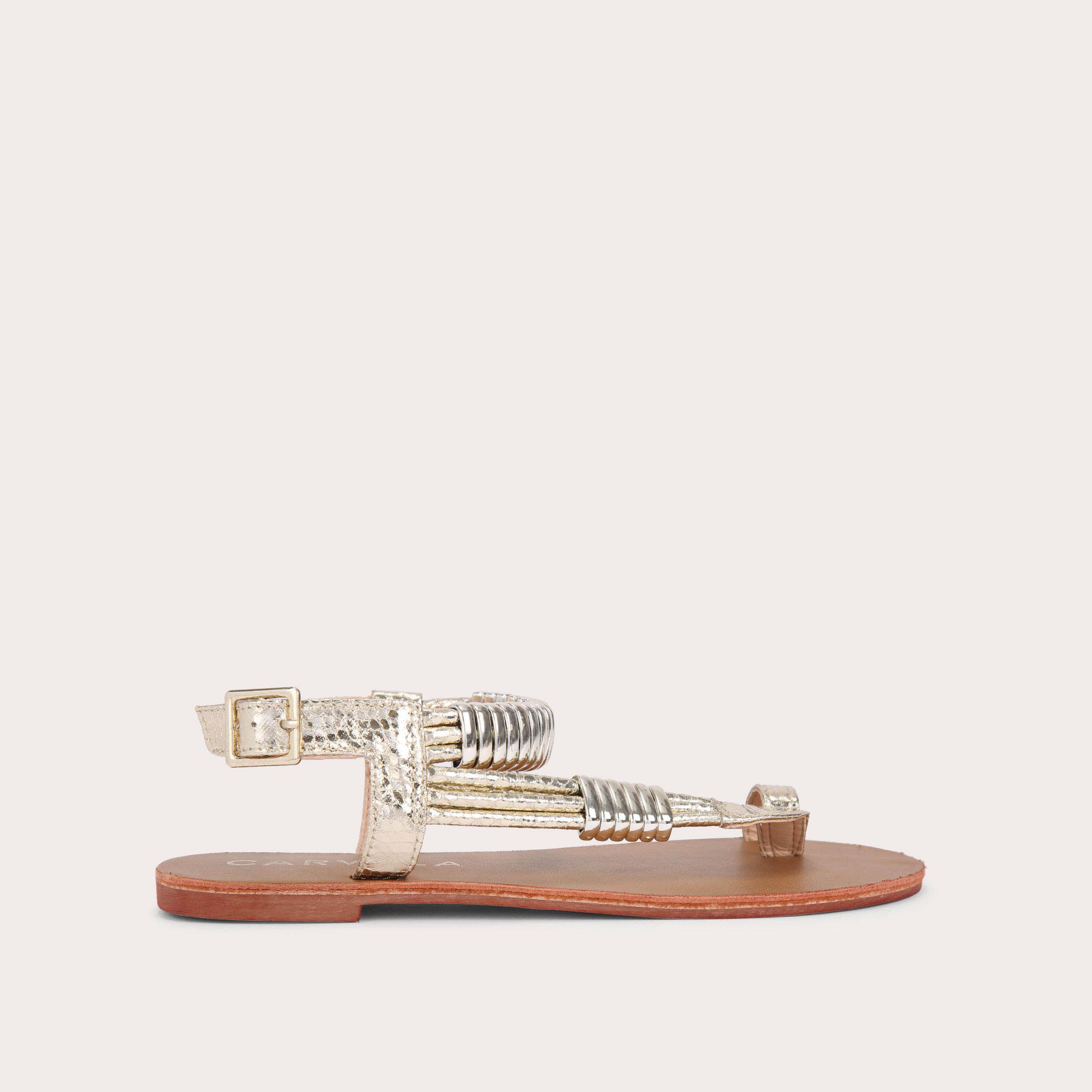 Carvela discount gold sandals