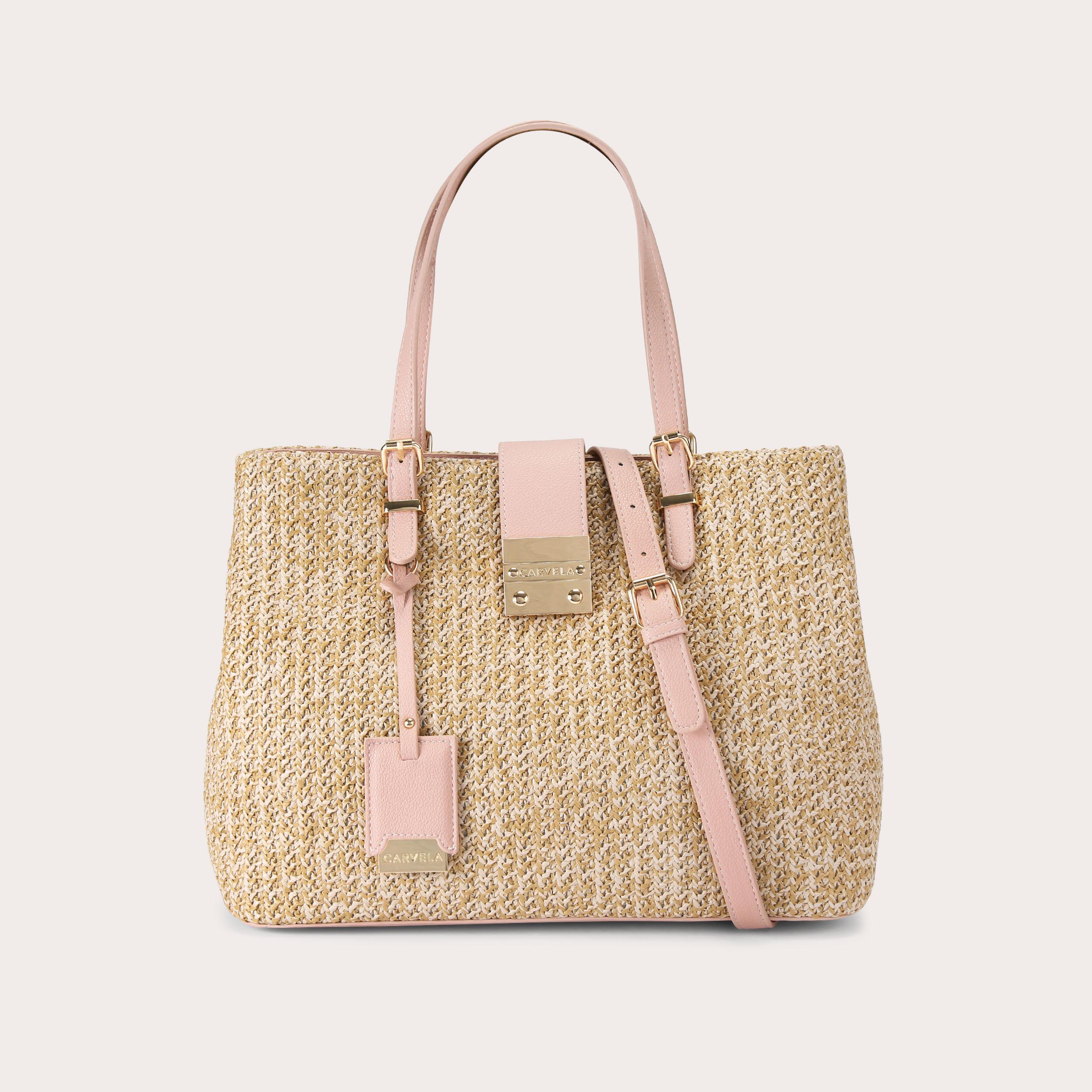 Carvela pink tote bag hotsell