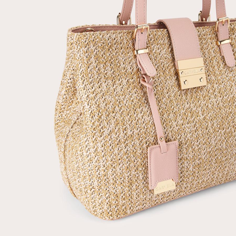 MIDI MANDY 2 Textile Tote Bag by CARVELA