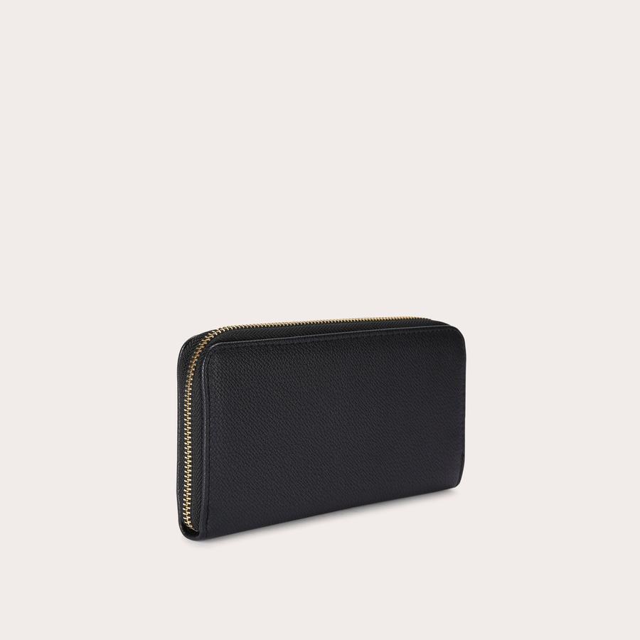 FRAME PURSE Black Zip Around Wallet by CARVELA FRAME PURSE Black Zip Around Wallet by CARVELA